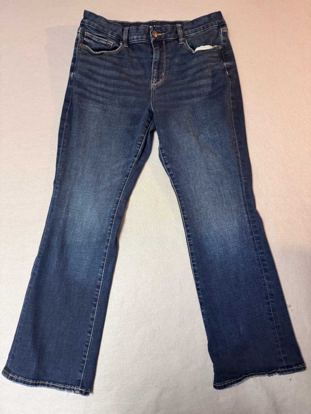 American Eagle Outfitters Dark Blue skinny kick Jeans - Picture 2 of 10